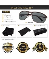 Sport Designer Fashion Sports Sunglasses for Baseball Cycling Fishing Golf Metal Frame - CQ18ET4I2QL $33.52