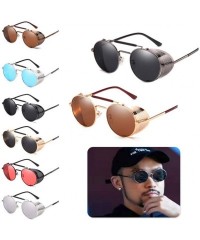 Goggle Designer Glasses Steampunk Sunglasses - 8 - CB18Y2756XH $50.94