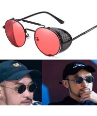 Goggle Designer Glasses Steampunk Sunglasses - 8 - CB18Y2756XH $50.94