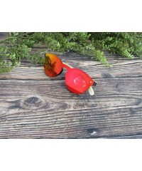 Round Bamboo Wood Sunglasses for Men and Women - Flat Retro Rimmed Wooden Sunglasses - Gold - CF18WRQCSOA $31.83