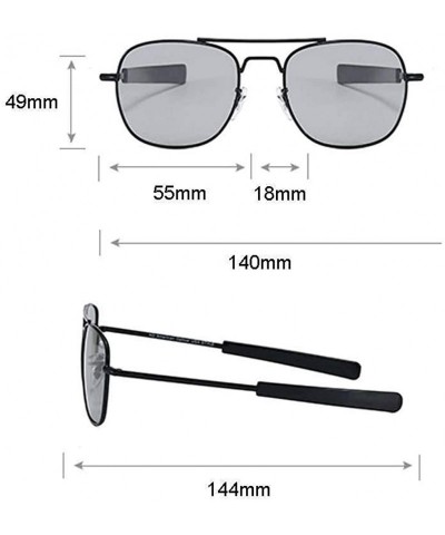 Rimless Polarized Sunglasses Titanium Protection Glasses - A - CJ1997564E9 $43.60
