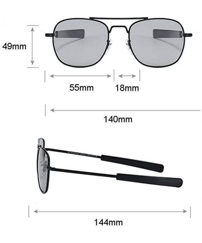 Rimless Polarized Sunglasses Titanium Protection Glasses - A - CJ1997564E9 $26.96