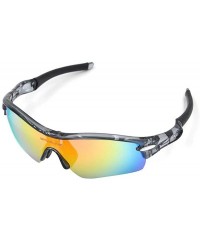 Sport Outdoor riding glasses - sand - sun - polarized glasses - sports - UV protection - C - CJ18RXI83TM $56.83