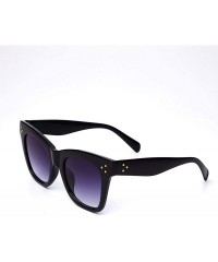 Square Leopard Printed Vintage Retro Designer Sunglasses Women Black Square Glasses for Men Unisex Eyewears - C05 - CK18W7H3E...