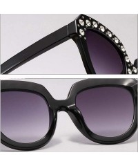 Goggle Boys Girls Unisex Imitation Diamond Sunglasses Integrated Sun Glasses for Kids - Black - C618T87QGMW $11.01