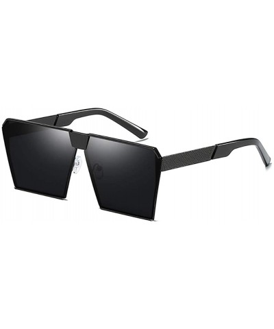 Rimless Fashion Rectangular Sunglasses-Polarized Rimless Sun Glasses-For Outdoor Driving - A - CP190O0KQXH $57.79