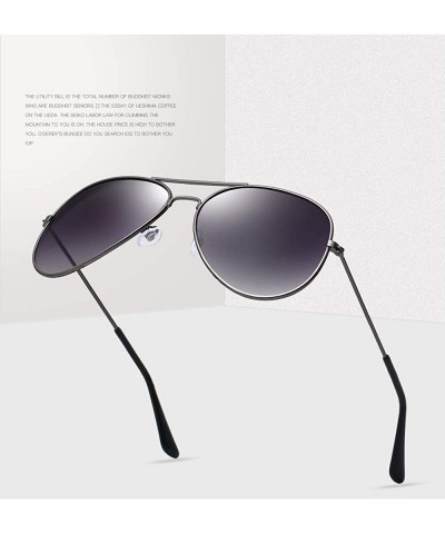 Round Fashion Retro Round Sunglasses Unisex Adult Polarized Driving Anti-UVA UVB Sunglasses - Silver-purple - C518XLY9A7N $10.27