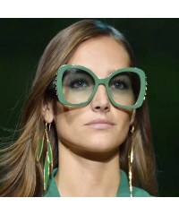 Aviator Women Man Vintage Big Frame Irregular Shape Sunglasses-Eyewear Retro Unisex - A - CA18Q3ZHE9T $10.67