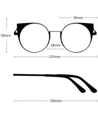 Square Polarized Sunglasses - Vintage Oversized Irregular Round Frame Brand Classic Sun Glasses - Blue - CL18ONKEGLW $10.74