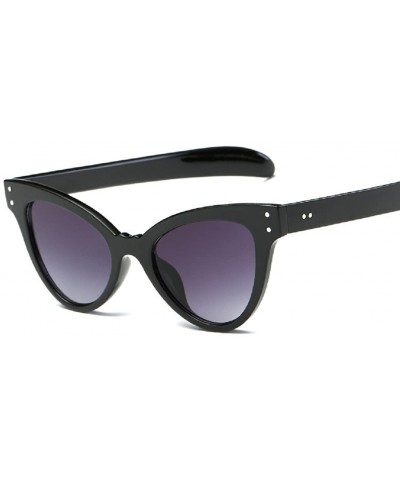 Rimless Women's Cat Eye Polarized Sunglasses Fashion Sunglasses UV400 - 1 - CI1820CIMZL $16.16