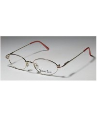 Rimless Womens/Ladies Full-rim Sunglass Lens Clip-Ons Crystals Spring Hinges Eyeglasses/Eyewear - Gold / Rose - CO121G1OAQ7 $...