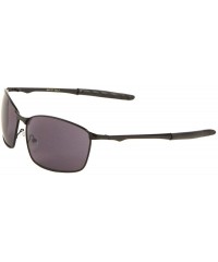 Square Light Weight Square Sport Thin Frame Sunglasses - Black - C9197XND0W0 $15.63