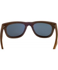 Aviator Real Solid Handmade Wooden Sunglasses for Men- Polarized Lenses with Gift Box - Walnut - CB18QI38AY8 $36.80