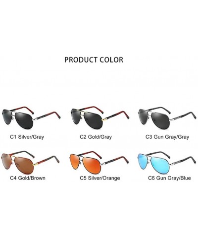 Goggle Designer Polarized Sunglasses Men Driving Coating Fishing Driving Eyewear Male Goggles UV400 - C0198OOMRM9 $18.09