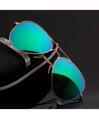 Oval Design Men Aviation Sunglasses Classic Women Driving Alloy Frame Polit Mirror Sun Glasses UV400 Gafas De Sol - CV1985HIG...