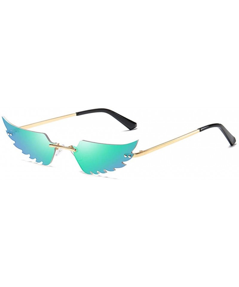 Sport Fashion Sunglasses Vintage Frameless - B-b - CH190C5YXZM $9.86