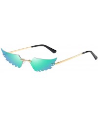 Sport Fashion Sunglasses Vintage Frameless - B-b - CH190C5YXZM $9.86