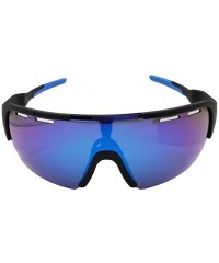 Wrap Sports Sunglasses Polarized Cycling Glasses Travel Driving Fishing Hiking UV400 Protection TR90 Frame TAC Lens - CB18UDH...