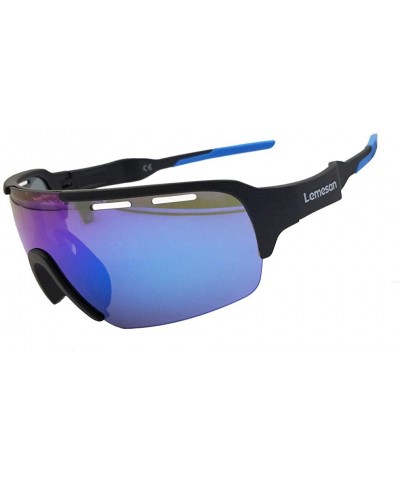 Wrap Sports Sunglasses Polarized Cycling Glasses Travel Driving Fishing Hiking UV400 Protection TR90 Frame TAC Lens - CB18UDH...