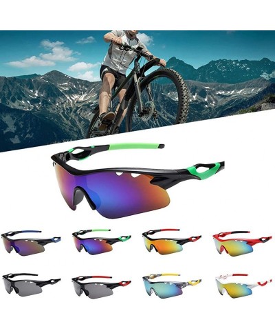 Rectangular Polarized Sports Sunglasses Cycling Glasses Men Women Cycling Running Driving Fishing Golf Baseball Glasses - CD1...