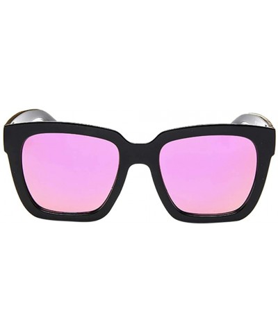 Oversized 2020 Women Ladies Oversized Sunglasses Vintage Retro Cat Eye Sun Glasses - K - C2190MKKKEE $16.56