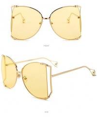 Aviator Fashion Sunglasses for Women Colored Lens Glasses Vintage Retro Shades Tinted Aviators UV Protection Goggle - CQ196ST...