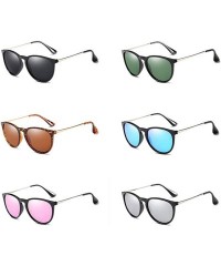 Square Luxury Polarized Sunglasses Women Men Gold Rose Mirror Sun Glasses Ladies Vintage Shades UV400 Oculos Lunette - CC199C...