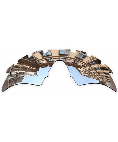 Sport Replacement M Frame Sweep Vented Sunglass - Multiple Options - Chrome Mirrorcoat Polarized - C718S5T2RCE $16.70