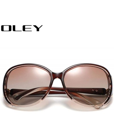 Butterfly Butterfly Sunglasses Women Polarized Fashion Ladies Sun Glasses Y7731 C2 BOX - Y7731 C4 Box - CE196RC882C $29.53