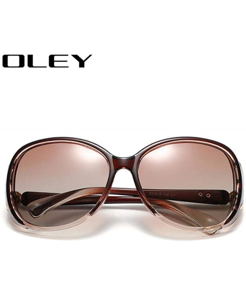 Butterfly Butterfly Sunglasses Women Polarized Fashion Ladies Sun Glasses Y7731 C2 BOX - Y7731 C4 Box - CE196RC882C $19.43