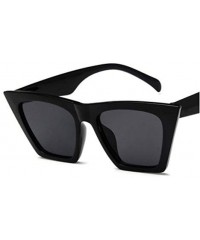 Cat Eye Sunglasses Personalized Colorful Versatile - Black Leopard - CJ198AAUW72 $41.04