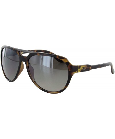 Square Unisex VE5009 Fashion Aviator Sunglasses - Matte Havana Ve5009 - CI11RLXNQ0R $25.16