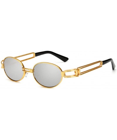 Rectangular Polarized Sunglasses Durable Rectangular - D - C6199SE2M7G $17.93