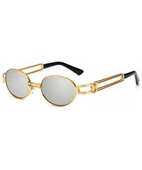 Rectangular Polarized Sunglasses Durable Rectangular - D - C6199SE2M7G $8.38