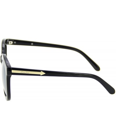 Square Designer Fashion Women Sunglasses Vintage Square Men Eyewear L502 - Black Silver - C512O2W6RRE $20.03