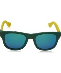 Square Paraty Square Sunglasses - Grn Yllw - C817WWTQ49M $45.00