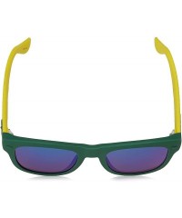 Square Paraty Square Sunglasses - Grn Yllw - C817WWTQ49M $45.00