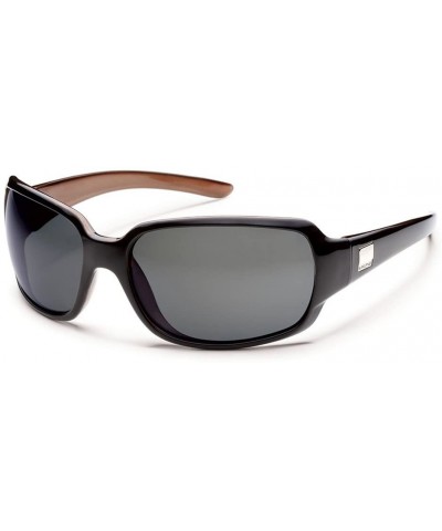 Wrap Cookie Polarized Sunglasses - Black Backprint - CZ11TOMTKUN $82.73