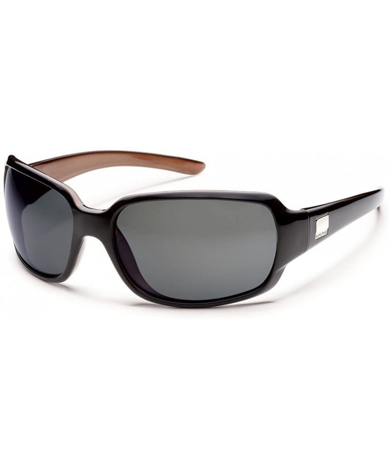 Wrap Cookie Polarized Sunglasses - Black Backprint - CZ11TOMTKUN $46.33