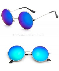 Butterfly Women Men Vintage Retro Glasses Unisex Driving Round Sunglasses - CN18EUIEUX3 $9.34