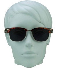Wayfarer Classic Reading Sunglasses with Round Horn Rimmed Plastic Frame for Men & Women - Not Bifocal - CM180WW2NIM $21.46