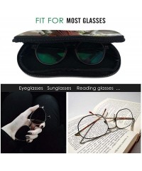 Aviator Sunglasses Case Cardinal Perched On A Frozen Branch Light Neoprene Zipper Eyeglass Case for Women Men Travel - CA199U...