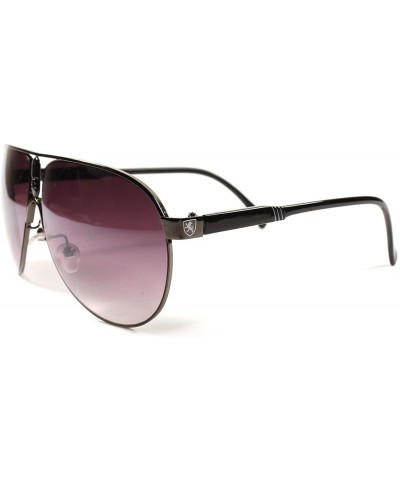 Aviator Designer Celebrity Fashion 80's Retro Mens Womens Aviator Sunglasses - CM18O7ZSW7G $22.45