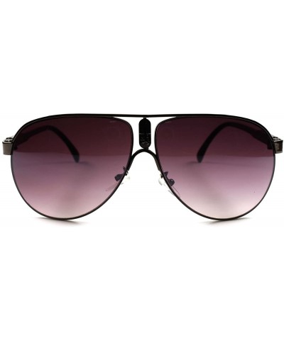 Aviator Designer Celebrity Fashion 80's Retro Mens Womens Aviator Sunglasses - CM18O7ZSW7G $13.84