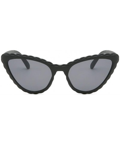 Cat Eye Fashion Sunglasses Integrated Protection - A - C718QZ6TDCM $19.30
