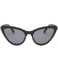 Cat Eye Fashion Sunglasses Integrated Protection - A - C718QZ6TDCM $7.87