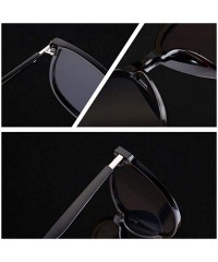 Aviator 2019 New Big Cat Eye Sunglasses Women Men Luxury Brand Designer Fashion C4 - C6 - CC18YZRAI7Z $11.93