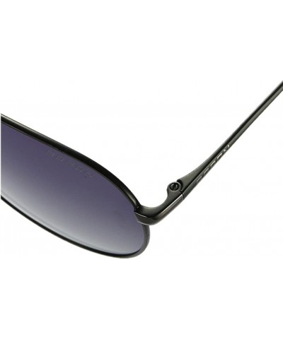 Aviator Mens Womens Aviator UV400 Polarized Sunglasses with Sun Glasses Case - Black/Grey Board - CB1864GXR0M $13.99