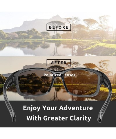 Sport Dynamic- Classic Polarized Men's and Women's Sunglasses for Cycling- Hiking- Sailing- Surfing- Outdoor Sunglasses - CT1...