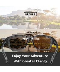 Sport Dynamic- Classic Polarized Men's and Women's Sunglasses for Cycling- Hiking- Sailing- Surfing- Outdoor Sunglasses - CT1...